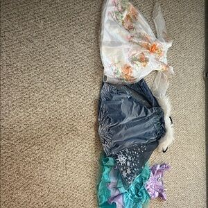 Belle Elsa Little Mermaid